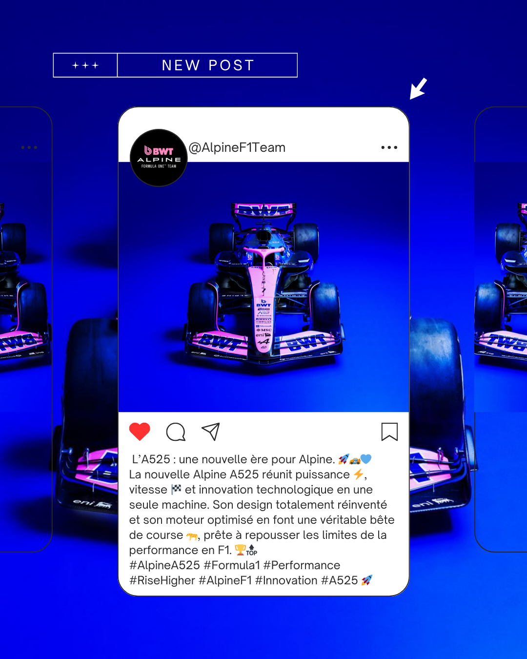 Post instagram Alpine 2/2